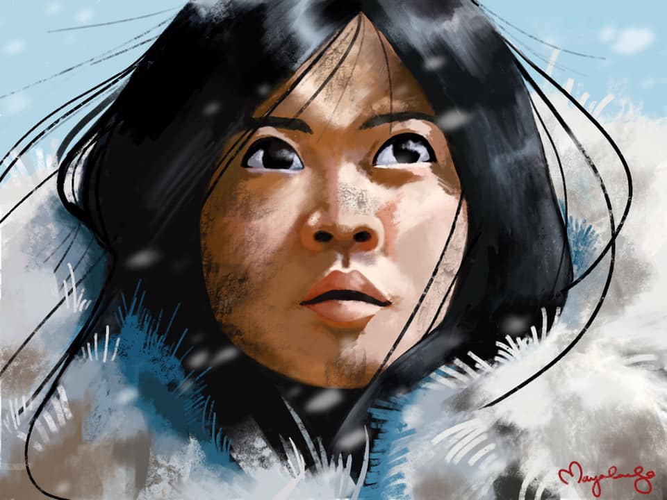 This is a digital painting I created in Procreate. This piece is based on a still from Bong Joon Ho's "Snowpiercer."